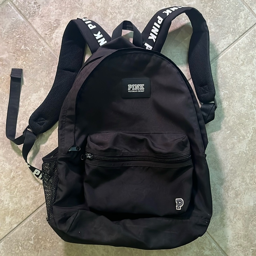 Pink Victoria’s Secret backpack